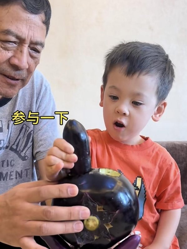 汇金财富 爷爷做了“地三鲜拉布布盖浇饭”，水果版的也来了