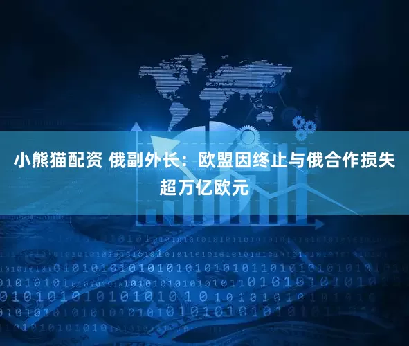 小熊猫配资 俄副外长：欧盟因终止与俄合作损失超万亿欧元